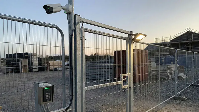 Construction site security