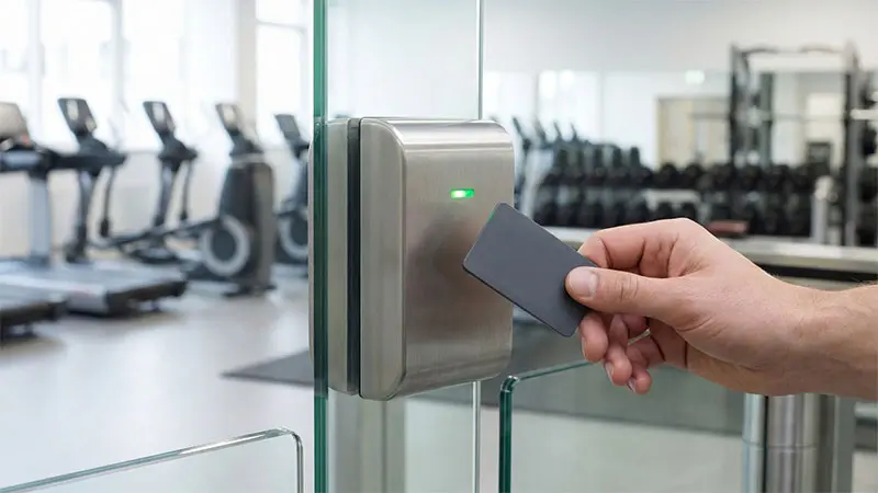 24/7 gym access control