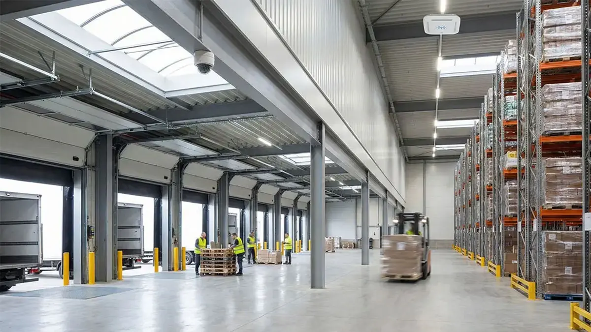 Comprehensive warehouse monitoring and connectivity
