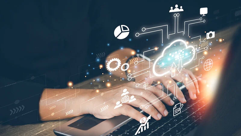 Digital transformation through cloud computing