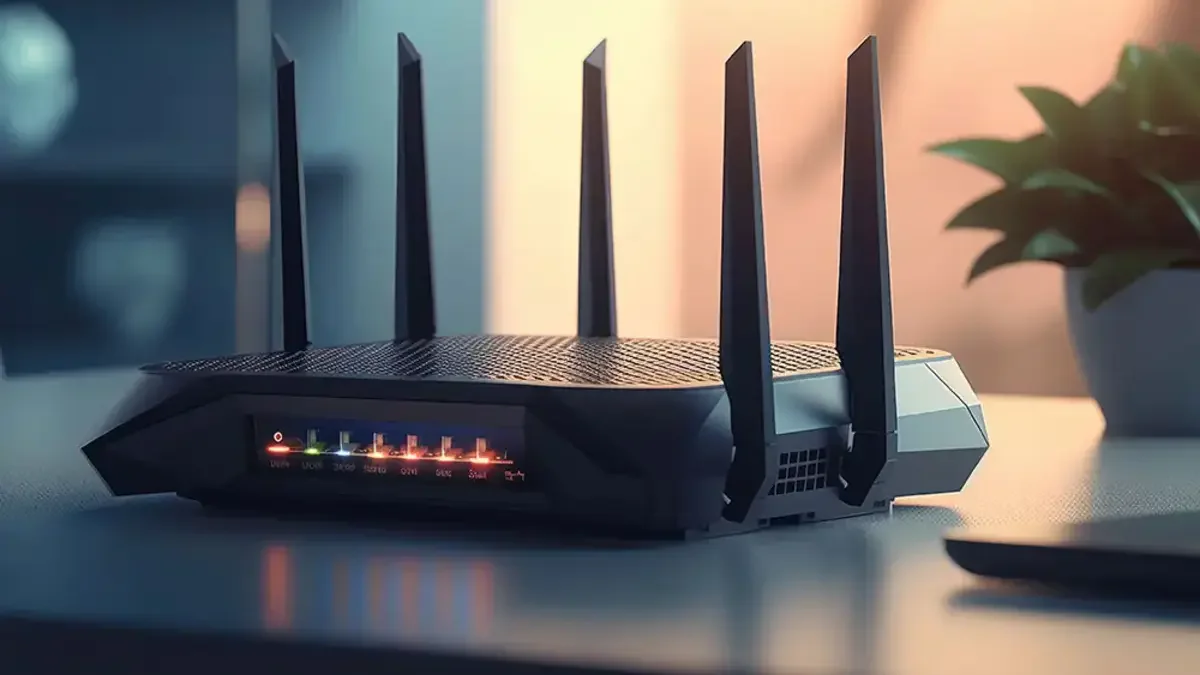 Wireless Ethernet connection setup diagram