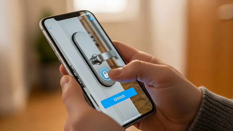 Wireless lock integration