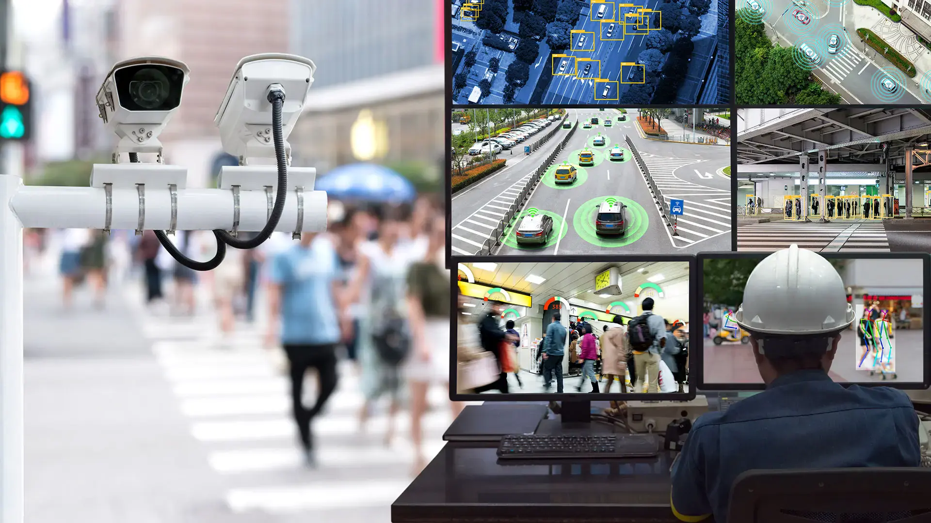 Commercial CCTV for your business - see every entrance and aisle live & recorded