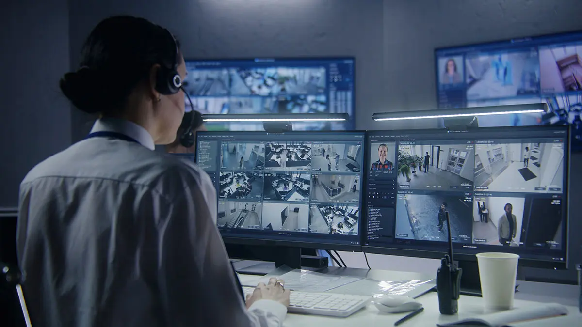 Multi-site security management dashboard