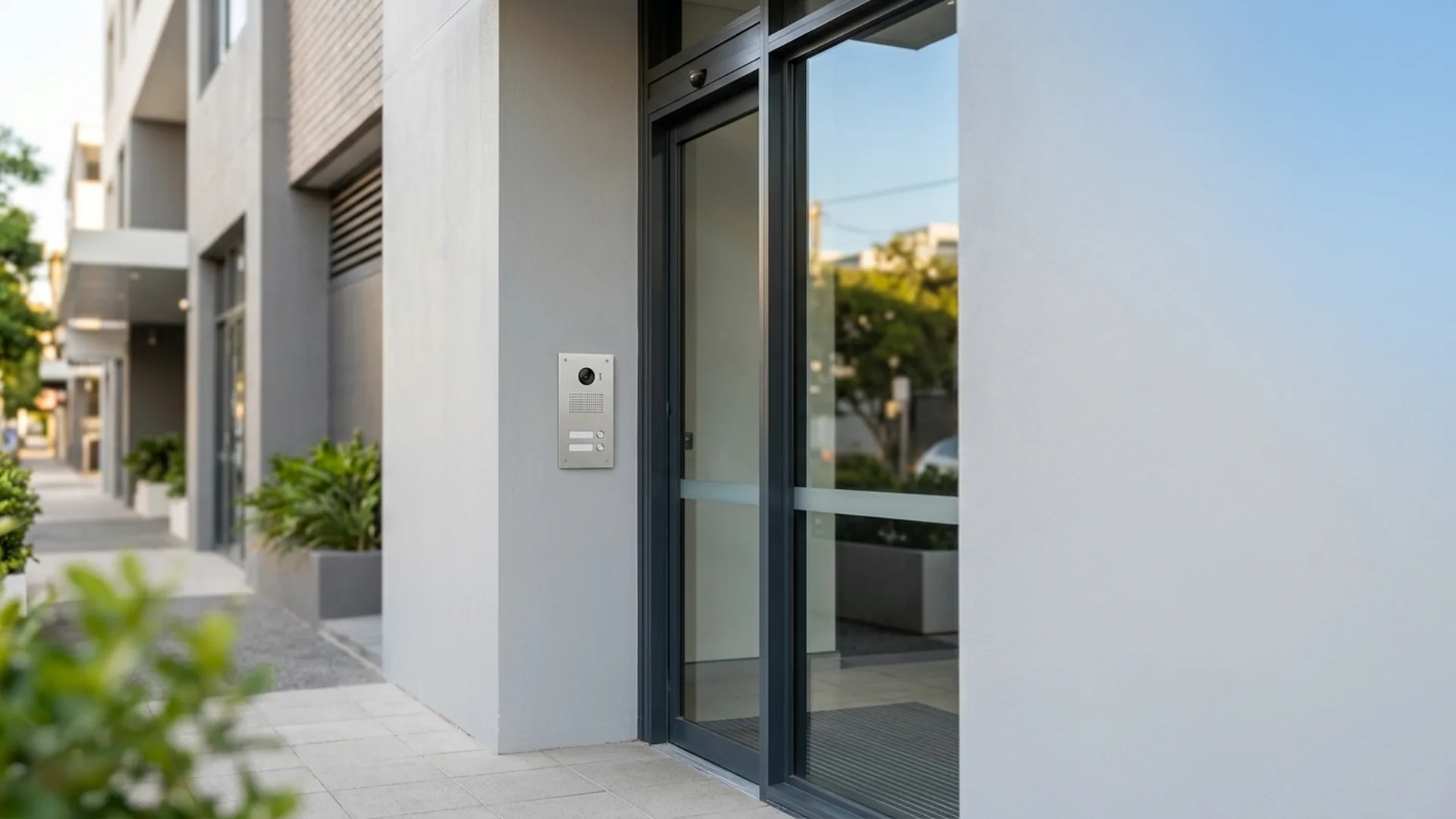 Intercom Systems Brisbane: verify visitors and unlock from your phone