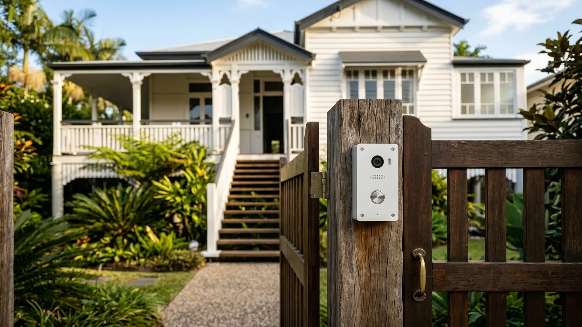 Home intercom systems for Brisbane: see, speak and let visitors in