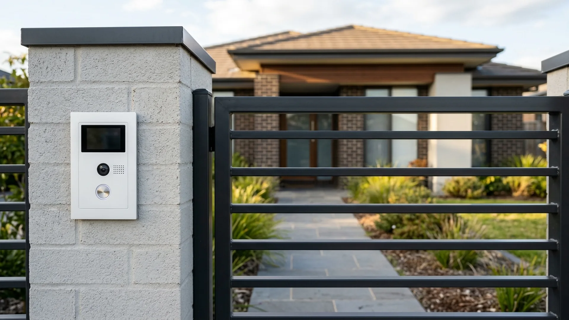 Home intercom systems: see, speak and let visitors in