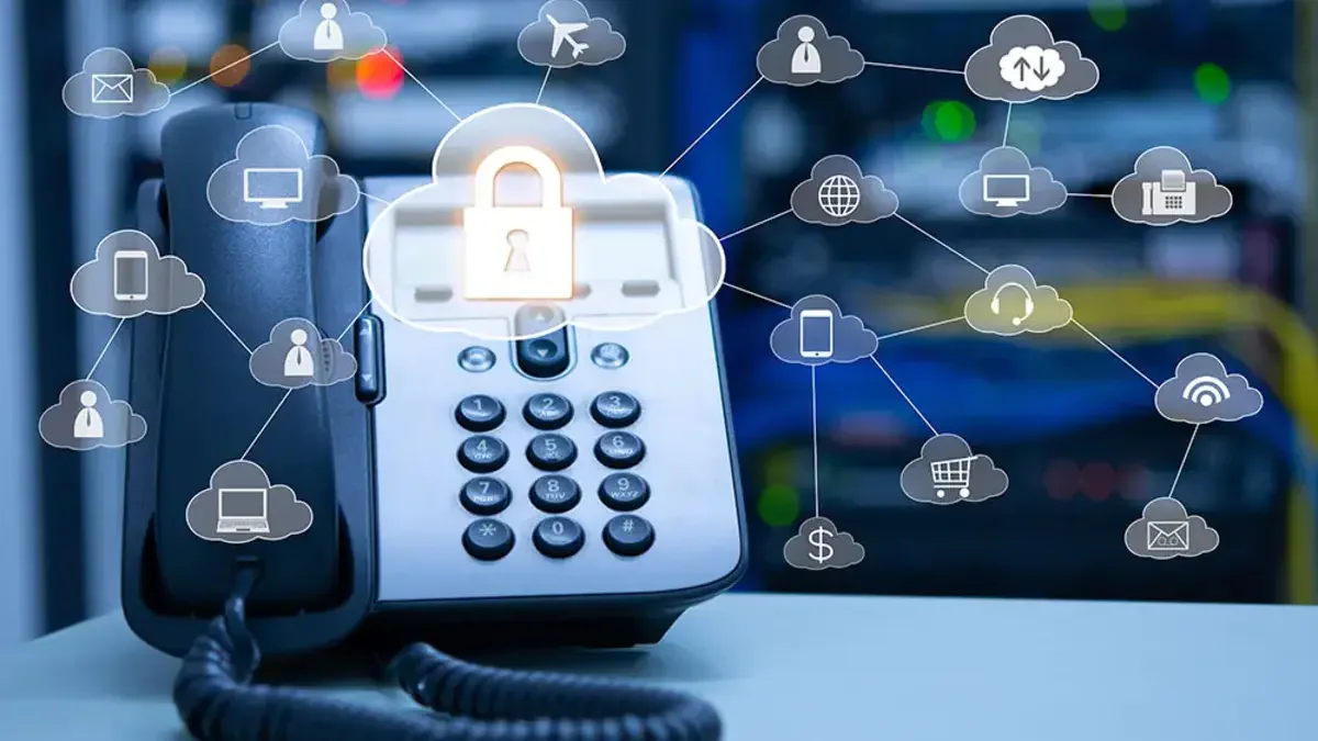 Modern cloud PABX phone system management interface