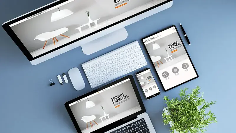 Responsive website build across devices